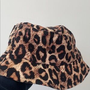 Mango Animal Print Hat